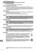 Предварительный просмотр 4 страницы AUDIOLINE Oyster 50X Operating Instructions Manual