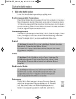 Preview for 4 page of AUDIOLINE PMR 46 Operating Instructions Manual