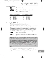 Preview for 29 page of AUDIOLINE PMR 46 Operating Instructions Manual