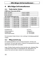 Предварительный просмотр 16 страницы AUDIOLINE PMR easy 009 Operating Instructions Manual