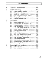 Предварительный просмотр 17 страницы AUDIOLINE PMR easy 009 Operating Instructions Manual