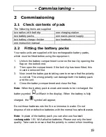 Предварительный просмотр 19 страницы AUDIOLINE PMR easy 009 Operating Instructions Manual