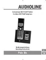 AUDIOLINE Polo 38 Series Operating Instructions Manual preview