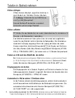 Предварительный просмотр 8 страницы AUDIOLINE Polo 38 Series Operating Instructions Manual