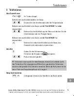 Предварительный просмотр 15 страницы AUDIOLINE Polo 38 Series Operating Instructions Manual