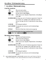 Предварительный просмотр 20 страницы AUDIOLINE Polo 38 Series Operating Instructions Manual