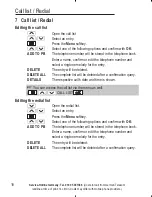 Предварительный просмотр 62 страницы AUDIOLINE Polo 38 Series Operating Instructions Manual