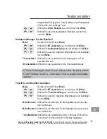 Предварительный просмотр 25 страницы AUDIOLINE Polo 80x Operating Instructions Manual