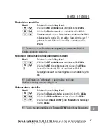 Предварительный просмотр 29 страницы AUDIOLINE Polo 80x Operating Instructions Manual