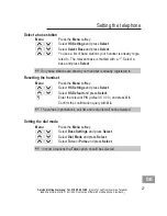 Предварительный просмотр 71 страницы AUDIOLINE Polo 80x Operating Instructions Manual