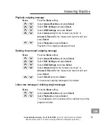 Preview for 83 page of AUDIOLINE Polo 881 Operating Instructions Manual