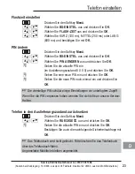 Предварительный просмотр 25 страницы AUDIOLINE Pro 20 Series Operating Instructions Manual