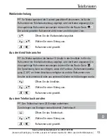 Preview for 15 page of AUDIOLINE Pro 28 Series Operating Instructions Manual