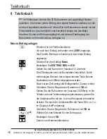 Preview for 20 page of AUDIOLINE Pro 28 Series Operating Instructions Manual