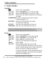 Preview for 22 page of AUDIOLINE Pro 28 Series Operating Instructions Manual