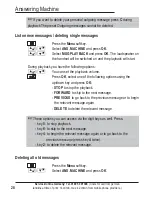 Preview for 72 page of AUDIOLINE Pro 28 Series Operating Instructions Manual