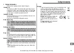 Preview for 23 page of AUDIOLINE Rondo 200 Operating Instructions Manual