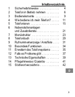 Предварительный просмотр 3 страницы AUDIOLINE SHADOW 50X Operating Instructions Manual