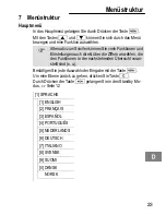 Предварительный просмотр 23 страницы AUDIOLINE SHADOW 50X Operating Instructions Manual