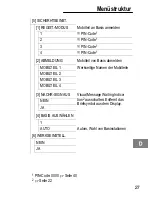 Предварительный просмотр 27 страницы AUDIOLINE SHADOW 50X Operating Instructions Manual