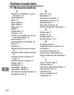 Предварительный просмотр 42 страницы AUDIOLINE SHADOW 50X Operating Instructions Manual