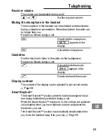 Предварительный просмотр 61 страницы AUDIOLINE SHADOW 50X Operating Instructions Manual