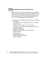 Предварительный просмотр 30 страницы AUDIOLINE Splash 10 Series Operating Instructions Manual