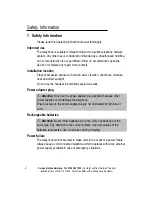 Предварительный просмотр 38 страницы AUDIOLINE Splash 10 Series Operating Instructions Manual