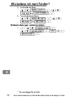 Предварительный просмотр 12 страницы AUDIOLINE Splash 10x Operating Instructions Manual