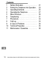 Предварительный просмотр 20 страницы AUDIOLINE Splash 10x Operating Instructions Manual