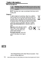 Предварительный просмотр 22 страницы AUDIOLINE Splash 10x Operating Instructions Manual