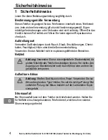 Предварительный просмотр 4 страницы AUDIOLINE Splash 18x Operating Instructions Manual