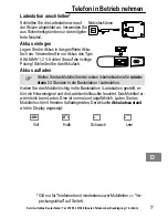 Предварительный просмотр 7 страницы AUDIOLINE Splash 18x Operating Instructions Manual