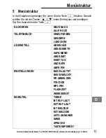 Предварительный просмотр 11 страницы AUDIOLINE Splash 18x Operating Instructions Manual