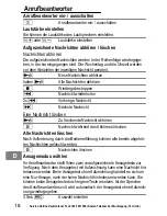 Предварительный просмотр 18 страницы AUDIOLINE Splash 18x Operating Instructions Manual