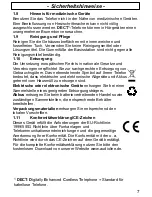 Preview for 7 page of AUDIOLINE Sprint 100 Operating Instructions Manual