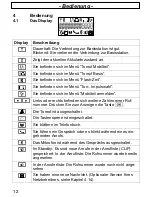 Preview for 12 page of AUDIOLINE Sprint 100 Operating Instructions Manual