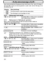 Preview for 20 page of AUDIOLINE Sprint 100 Operating Instructions Manual