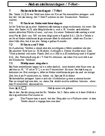 Preview for 21 page of AUDIOLINE Sprint 100 Operating Instructions Manual