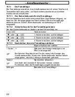 Preview for 32 page of AUDIOLINE Sprint 100 Operating Instructions Manual