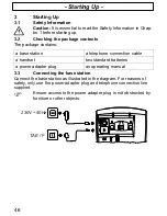 Preview for 46 page of AUDIOLINE Sprint 100 Operating Instructions Manual