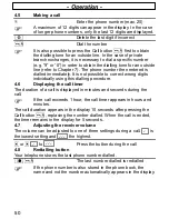 Preview for 50 page of AUDIOLINE Sprint 100 Operating Instructions Manual