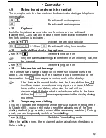 Preview for 51 page of AUDIOLINE Sprint 100 Operating Instructions Manual