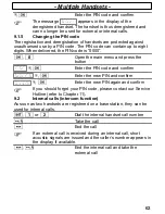 Preview for 63 page of AUDIOLINE Sprint 100 Operating Instructions Manual