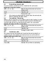 Preview for 64 page of AUDIOLINE Sprint 100 Operating Instructions Manual