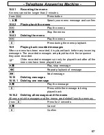 Preview for 67 page of AUDIOLINE Sprint 100 Operating Instructions Manual