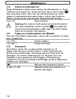 Предварительный просмотр 16 страницы AUDIOLINE SPRINT182 Operating Instructions Manual