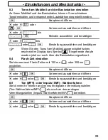 Предварительный просмотр 23 страницы AUDIOLINE SPRINT182 Operating Instructions Manual