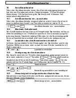 Предварительный просмотр 29 страницы AUDIOLINE SPRINT182 Operating Instructions Manual