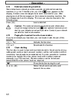 Предварительный просмотр 52 страницы AUDIOLINE SPRINT182 Operating Instructions Manual